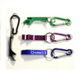 Deluxe Plain Can and Bottle Opener w/ Split Key Ring & Carabiner